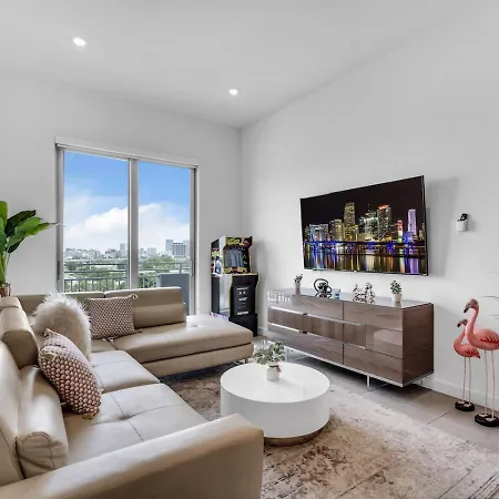 Urban Escape 3 Bed Unit Near Brickell And Wynwood Apartment Miami Exterior photo